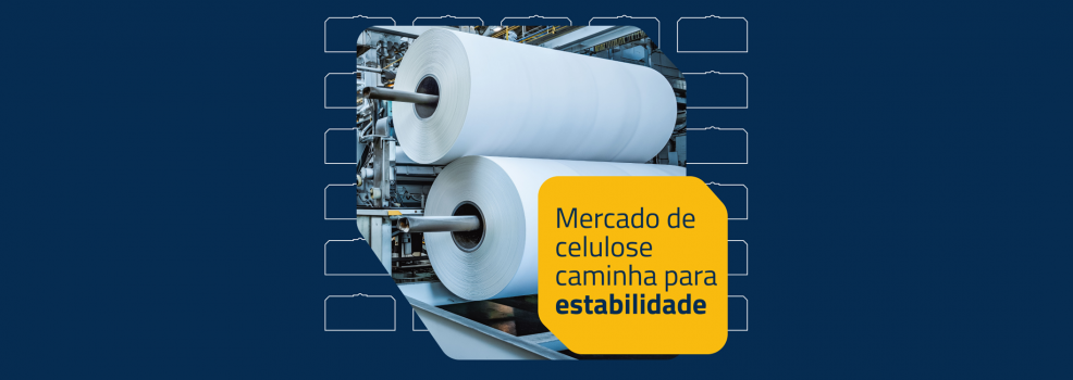 Expectativa é de estabilidade nos preços da celulose, segundo o mercado
